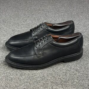 Allen Edmonds Wilbert Black Leather Split Toe Derby Dress Shoes Mens Sz 10.5 C
